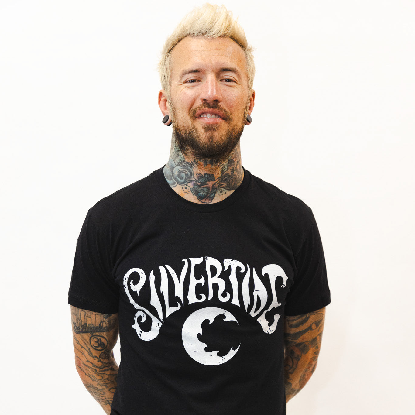 Silvertide Logo Black Unisex Tee